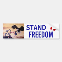 "Freedom's Battle" bumper sticker
