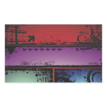 freegrungebannersfromVectorLady Sticker