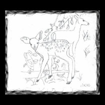Freehand Pencil Sketch Wall Decor posters by katzrmine Freehand Pencil Sketch Wall Decor posters