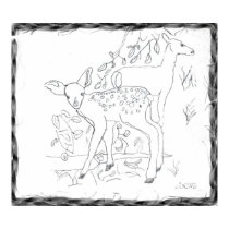 Freehand Pencil Sketch Wall Decor posters by katzrmine Freehand Pencil Sketch Wall Decor posters