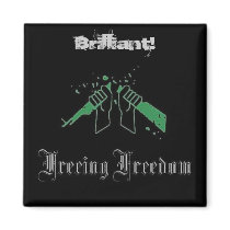 Freeing Freedom Promo Merch Magnet #1 by DrewSxE Freeing Freedom Promo Merch Magnet #1