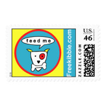 Freekibble "feed me" stamps