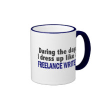Freelance Writer During The Day Coffee Mugs