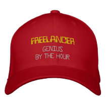 Freelancer: Genius BY THE HOUR Embroidered Hat