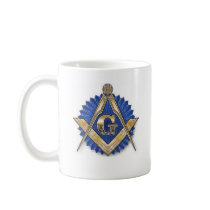 Freemason Square & Compass Mug by FreeMasonry Freemason Square & Compass Mug