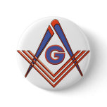 Freemason symbol buttons