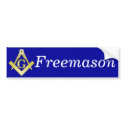 Freemasonry Symbol Bumper Sticker bumper stickers