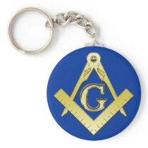 Freemasonry Symbol Keychain