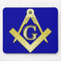 Freemasonry Symbol Mousepad
