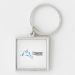Freenet Bunny and Name Key Chains