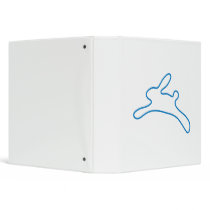 Freenet Bunny Logo Binder