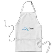 Freenet Bunny Text Apron