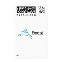 Freenet Bunny Text Postage Stamps
