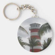 Freeport Bahamas lighthouse Keychain