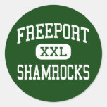 Freeport - Shamrocks - Junior - Freeport Illinois Stickers