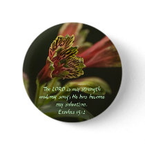 Freesia Blossoms Pinback Button