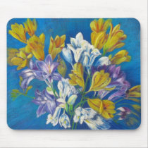 Freesia Posy Mouse Pad mousepads by Marionsart Freesia Posy Mouse Pad mousepads