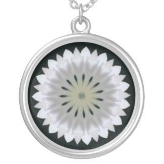 Freesias Coordinating Silver-plate Necklace