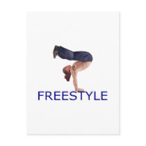 Freestyle B Boy Post Cards