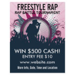 Freestyle Rap Music Flyer