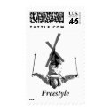 Freestyle Skiing postage