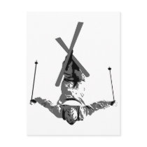 Freestyle Skiing Postcard