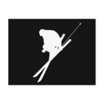 Freestyle skiing postcards by sportsboutique Freestyle skiing postcards