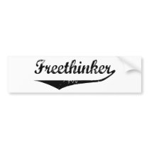Freethinker 2 bumper stickers