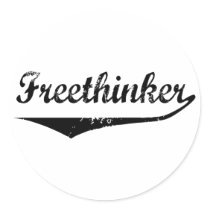 Freethinker 2 stickers