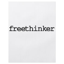 Freethinker (simple) flyers by upnorthpw Freethinker (simple) flyers
