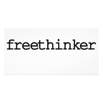 Freethinker (simple) photo cards by upnorthpw Freethinker (simple) photo cards