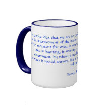 Freethinking Thomas Jefferson Coffee Mugs