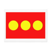 Freetown Christiania Flag Postcard