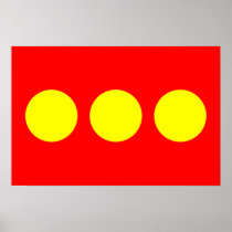 Freetown Christiania Flag Print