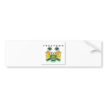 FREETOWN, (SIERRA LEONE) MAP, T-SHIRT AND ETC bumper stickers