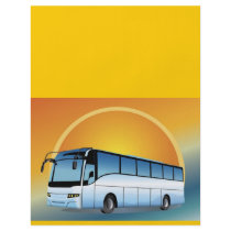FreeVector-Bus Transportation travel touring Flyer