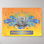 FreeVector-Party-Footage.ai Poster