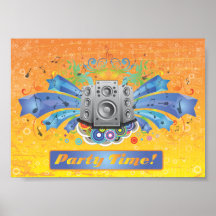 FreeVector-Party-Footage.ai Poster