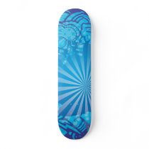 FreeVector-Starburst-Sky.ai Skateboard Deck