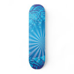 FreeVector-Starburst-Sky.ai Skateboard Deck