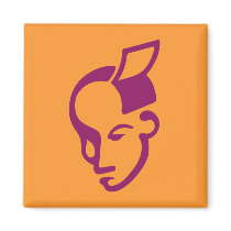 Freeyourmind Square Magnet