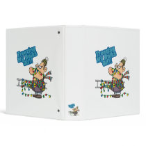 freezing my bulbs off xmas lights funny cartoon vinyl binders