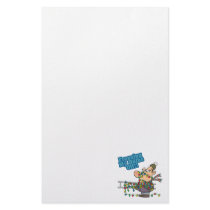 freezing my bulbs off xmas lights funny cartoon stationery