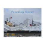 Freezing Spray on a Fuel Barge, Dutch Harbor, AK Post Card