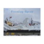 Freezing Spray on a Fuel Barge, Dutch Harbor, AK Post Card