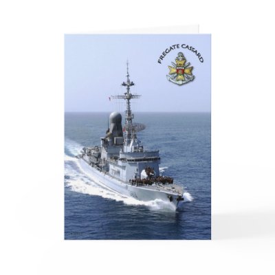 Fregate Cassard Greeting Cards by CrisIsaac