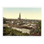 Freiburg, general view, Baden, Germany classic Pho Postcards