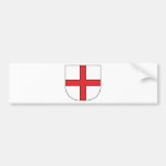 Freiburger coat of arms bumper sticker