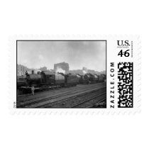 Freight Trains Scranton Pa. Postage Stamp