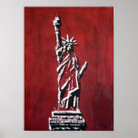 Freiheitsstatue – Libertas Plakatdruck